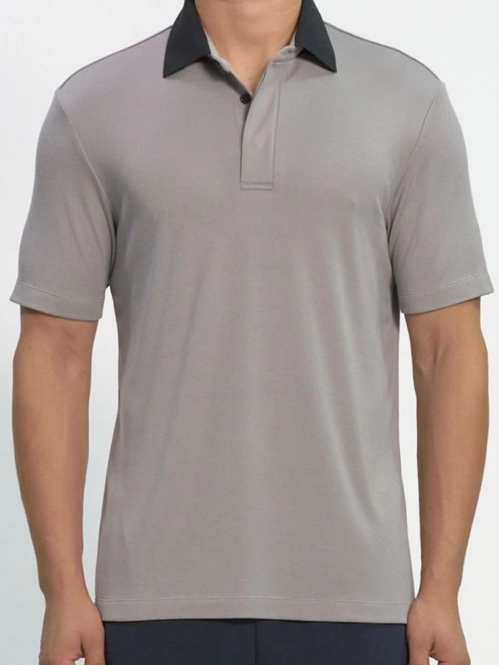 THEORY KAYSER ANEMONE POLO- FORCE GREY XXL NWT